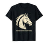 Mademark Horses Over Everything Equestrian Women Design T-Shirt - Men - size chart