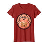Mademark Tummy Ache Survivor Cute Stomach Bandage Graphic T-Shirt - size chart