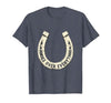 Mademark Horses Over Everything Equestrian Design T-Shirt - Men - size chart