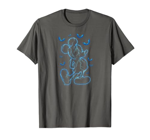 Disney - Mickey Lightning Halloween T-Shirt - size chart