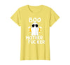 Vulgar Halloween Tee Shop Boo Motherfucker Funny Beer Drinking Ghost Adult Halloween T-Shirt - size chart