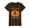 PDUS32 I Don't Spook I Sparkle Funny Halloween I Don't Spook I Sparkle Funny Halloween Girl Witch Pumpkin T-Shirt - size