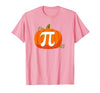 @iteachalgebra Pumpkin Pi Halloween Math Teacher T-Shirt - size chart