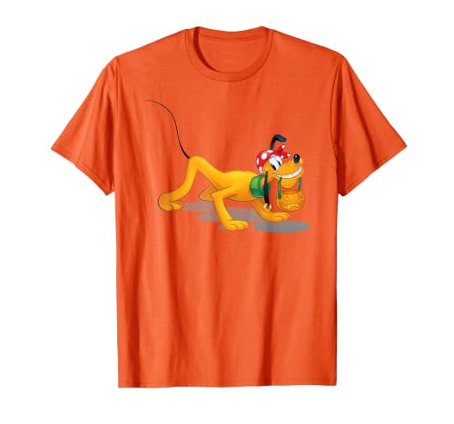 Disney Pluto - Halloween Pirate Trick Or Treat T-Shirt - size chart