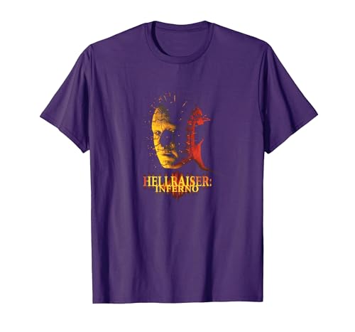 Hellraiser Movie Inferno Pinhead Puzzle Horror PAPL14590 T-Shirt - size chart