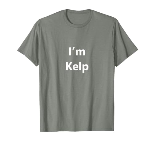 EPQCJ3o Designz Funny Kelp Halloween Costume Seaweed Pretend Minute Idea T-Shirt - size chart