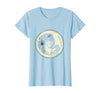Mademark Elephant Mom and Baby Trunk Touch Illustration T-Shirt - Women - size chart