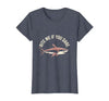 Mademark Bite Me If You Dare Bold Shark Design T-Shirt - Kelly Green