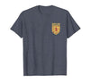 SCOTLAND COAT OF ARMS LION SCOT SCOTTISH Scottish Lion Emblem Scotland Flag Coat of ARMS Independence T-Shirt - size chart