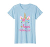 Unicorn Birthday Girl Family Shirts Unicorn Nana of The Birthday Girl Shirt Matching Party Tee T-Shirt - size chart
