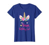 Unicorn Birthday Girl Family Shirts Unicorn Nana of The Birthday Girl Shirt Matching Party Tee T-Shirt - size chart