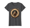 Mademark Capuchin Monkey in Hollow Log Illustration T-Shirt - Women - size chart