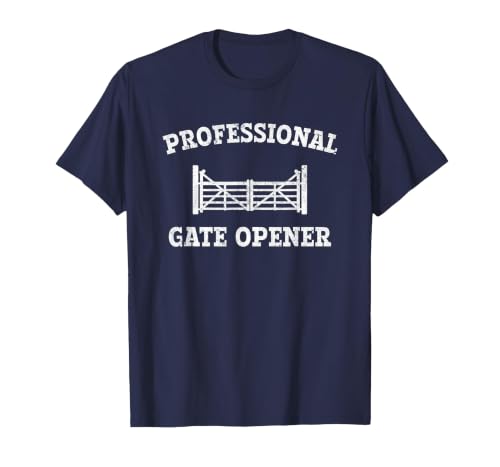 cow apparel Professional gate Opener, Cow Gate Opener T-Shirt - size chart