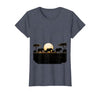 Mademark Elephant Herd Crossing Dusty Savanna Plains T-Shirt - Women - size chart
