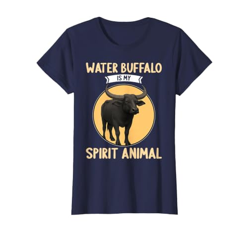 Water Buffalo Lovers Shop Water Buffalo is My Spirit Animal Water Buffalo T-Shirt - size chart