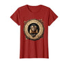 Mademark Capuchin Monkey in Hollow Log Illustration T-Shirt - Women - size chart