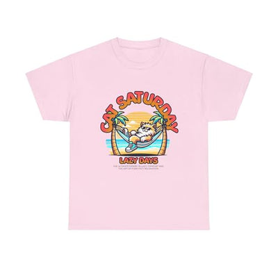 GENERIC cat Unisex Heavy Cotton Tee Light Pink