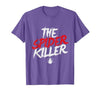 Moito Creepy Spiders Halloween Shirt Creepy Spiders Halloween Shirt Trick Treat Cobweb Killer Boo T-Shirt - size chart