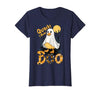 Duck Halloween Gifts Co. Quack I Mean Boo Duck Trick or Treat Spooky Halloween Party T-Shirt - size chart