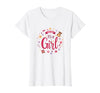 Mademark Team Girl Its a Girl Baby Shower Celebration T-Shirt - size chart