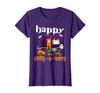 Camping camper Halloween Costume Apparel co Happy Camp-O-Ween Halloween Camping Camper T-Shirt - size chart