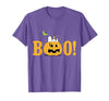 Peanuts Halloween Boo Pumpkin T-Shirt - size chart