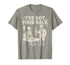 Halloween Costume For Doctor I've Got Your Back I've Got Your Back Halloween Skeleton Doctor Costume T-Shirt - size chart