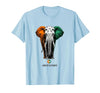 Mademark Land of Elephants, 1960 National Pride Design T-Shirt - Men - size chart