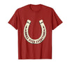 Mademark Horses Over Everything Equestrian Design T-Shirt - Men - size chart