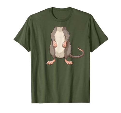Mouse Headless Halloween Clothing Co. Funny Mouse Headless Rat Body Last Minute Halloween T-Shirt - size chart