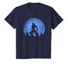 Ideas Halloween costume " Wolf moon " Wolf Halloween Costume Werewolf Blue Moon Scary for Men Boys T-Shirt - size chart