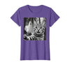 Halloween Cat Selfie with Spooky Ghost t -shir t Halloween Cat Selfie with Spooky Ghost T-Shirt - size chart