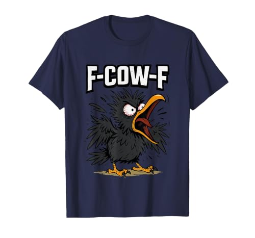 F COW F Crow F-Cow-F T-Shirt - size chart