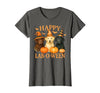 Art-Wear Happy Lab-O-Ween Labrador Halloween Dog Lover Design T-Shirt - size chart