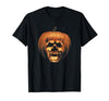 Halloween 2 Pumpkin Carving Big Face T-Shirt - size chart