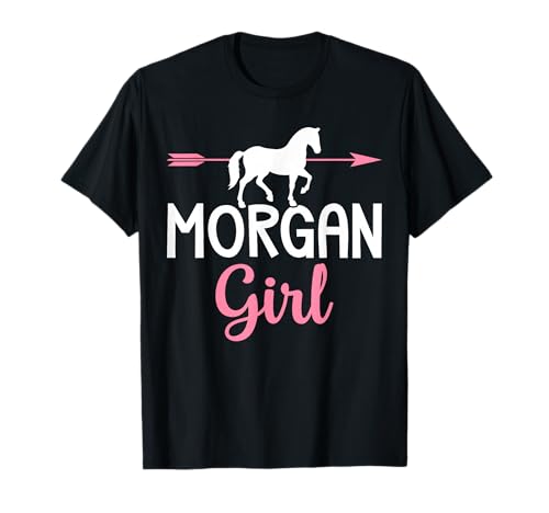 Horse Riding Racing Equestrian Gifts Morgan Girl Morgan Horse Girl Horses Lover T-Shirt - size chart
