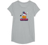 SANRIO Hello Kitty Halloween Spooky Pumpkin T-Shirt - size chart