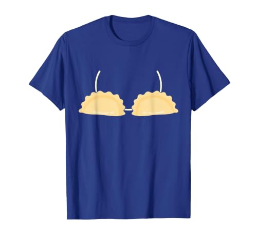 Pierogi Cute Easy Poland Food Halloween Costumes Pierogi Costume Pierogi Bra Polska Poland Halloween Costume T-Shirt - size