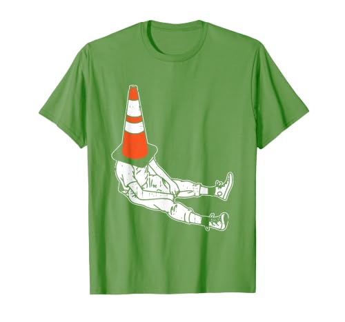 Halloween Shirts Traffic Cone Men Women Kids Traffic Cone Halloween Costume Funny Lazy Men Women Kids T-Shirt - size chart