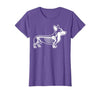 Halloween Corgi Skeleton Spooky Costume Corgi Skeleton Halloween T-Shirt - size chart
