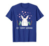 Cute Bunny Grandma Rabbit Grandmother T-Shirt — design detail