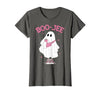 Spooky Season Ghost Halloween Boujee Boo-Jee Boo-JEE Spooky Season Ghost Pink Halloween Pumpkin Boujee T-Shirt - size chart