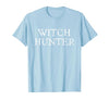 Witch Hunter Halloween Funny Witch Hunter Halloween Costume Easy Lazy T-Shirt - size chart