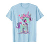 Kawaii Pastel Goth Creepy Cute Witchy Halloween Ts Kawaii Pastel Goth Creepy Cute Witchy Zombie Unicorn T-Shirt - size chart