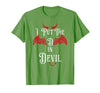 I Put the D in Devil Tees I Put the D in Devil Funny Halloween Matching Couple T-Shirt - size chart