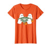 Mahjong Player Halloween Ghost Playing Mahjong Halloween Ghost Playing Mahjong Spooky Season Game Day Fall T-Shirt - size