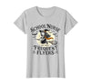 Spooky Halloween Costume School Teacher Student School Nurse Treat Frequent Flyer Witch Funny Halloween 2024 T-Shirt - size