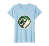 Mademark Monkey Hanging From Jungle Vine Illustration T-Shirt - Women - size chart