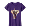 Mademark Trunks Up Always Elephant Graphic Design T-Shirt - Women - size chart