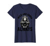 Mademark Wild and Sober Always Funny Monkey Design T-Shirt - Women - size chart